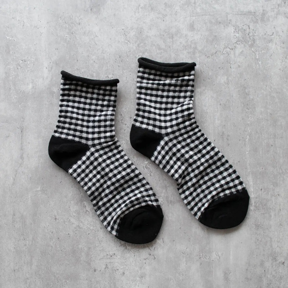 Tiepology Picnic Mid Crew Socks